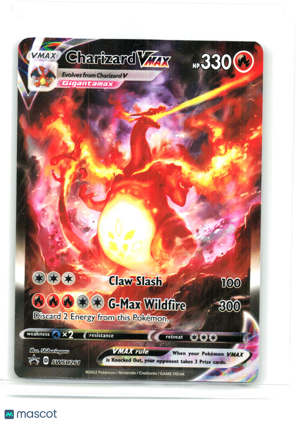 2022 Charizard VMAX #SWSH261 Sword & Shield Promo Cards—Black Star Promo Holo