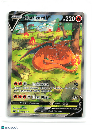 2022 Charizard V #SWSH260 Sword & Shield Promo Cards—Black Star Promo Holo