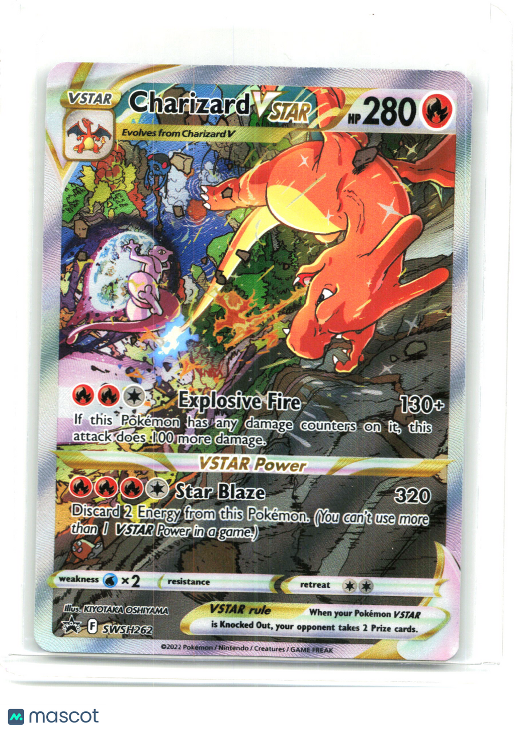 2022 Charizard VSTAR #SWSH262 Sword & Shield Promo Cards—Black Star Promo Holo
