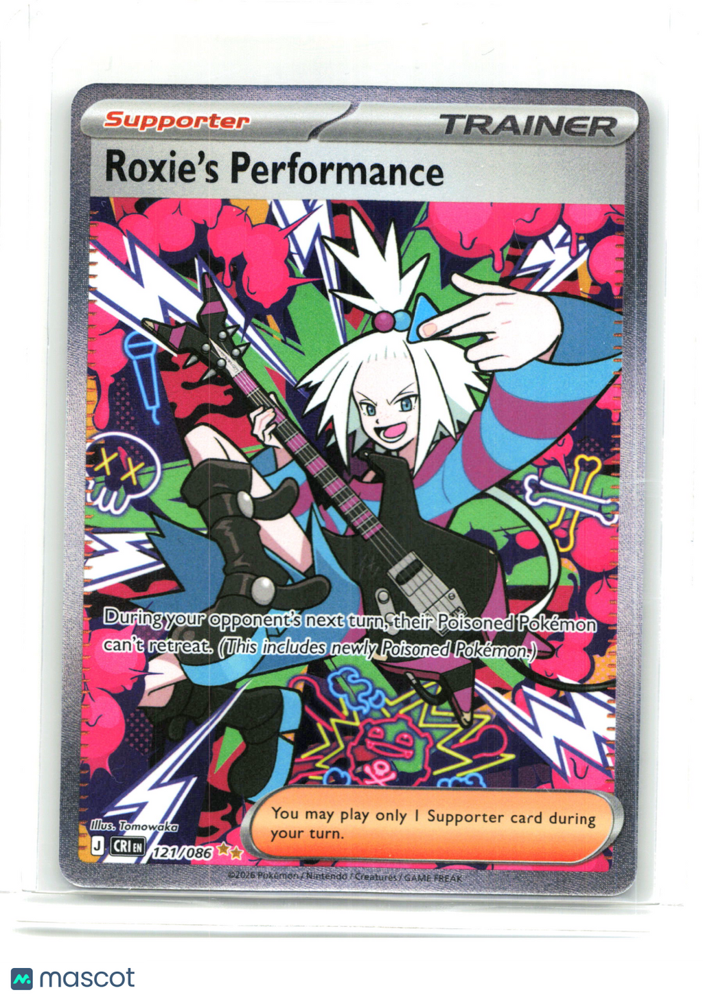 2026 Roxie's Performance #121/086 Chaos Rising—Special Illustration Rare Holo