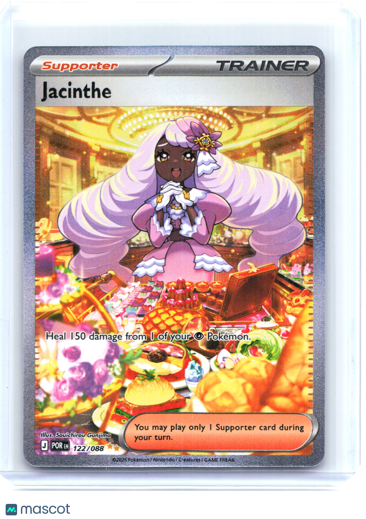 2026 Pokemon—Jacinthe #122/088 Perfect Order—Special Illustration Rare Holo