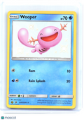 2019 Pokemon—Wooper #SV9/SV94 Hidden Fates: Shiny Vault—Shiny Holo Rare Holo
