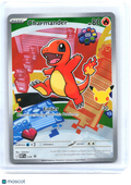 2025 Pokemon—Charmander #038 Mega Evolution Promo—Black Star Promo Holo