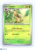 2025 Leafeon #005/131 Prismatic Evolutions—Rare Holo (Master Ball Pattern)