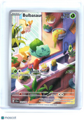 2024 Pokemon—Bulbasaur #143/142 Stellar Crown—Illustration Rare Holo