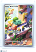 2024 Pokemon—Bulbasaur #143/142 Stellar Crown—Illustration Rare Holo