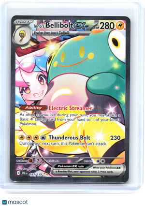 2025 Iono's Bellibolt ex 183/159 Journey Together—Special Illustration Rare Holo