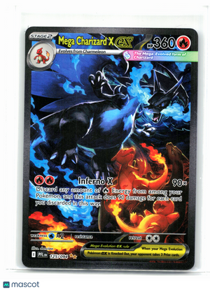 2025 Pokemon—Mega Charizard X ex #125/094 Phantasmal Flames—SIR Holo