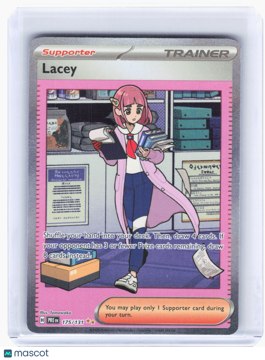 2025 Pokemon—Lacey #175 Prismatic Evolutions—Special Illustration Rare Holo