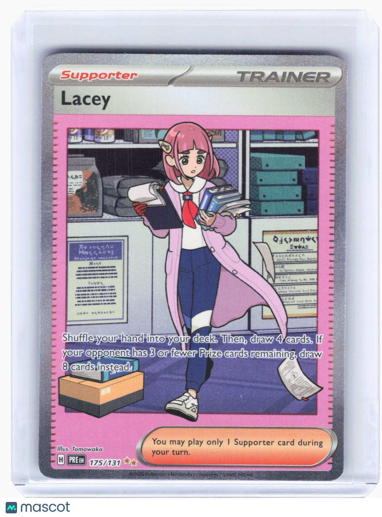 2025 Pokemon—Lacey #175 Prismatic Evolutions—Special Illustration Rare Holo