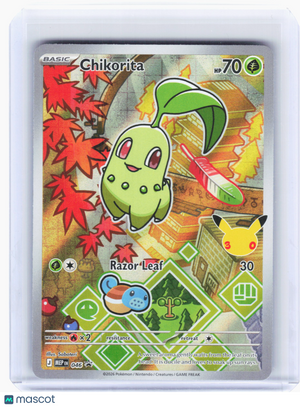2026 Pokemon—Chikorita #046 Mega Evolution Promo—Black Star Promo Holo