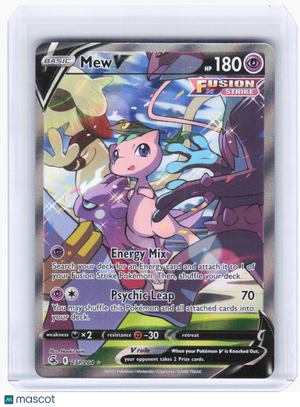2021 Pokemon—Mew V #251 Fusion Strike—Ultra Rare Holo