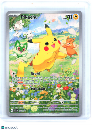 2024 Pokemon—Pikachu #088 Scarlet & Violet Promo Cards—Black Star Promo Holo