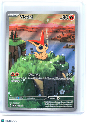 2025 Victini #208 Scarlet & Violet Promo Cards—Black Star Promo Holo [LP]