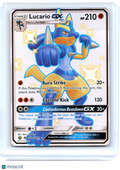 2019 Pokemon—Lucario GX #SV64/SV94 Hidden Fates: Shiny Vault—Shiny Holo Rare