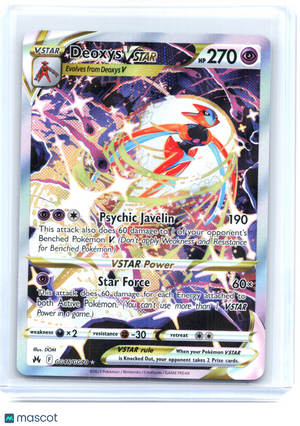 2023 Deoxys VSTAR #GG46/GG70 Crown Zenith: Galarian Gallery—Ultra Rare Holo