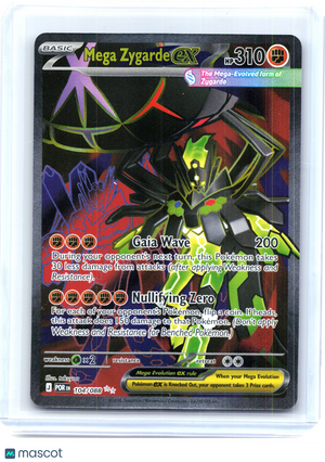 2026 Pokemon—Mega Zygarde ex #104/088 Perfect Order—Ultra Rare Holo