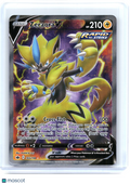 2021 Pokemon—Zeraora V #165/198 Chilling Reign—Ultra Rare Holo