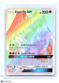 2018 Pokemon—Zygarde GX #136/131 Forbidden Light—Secret Rare Holo [LP]
