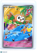 2026 Pokemon—Rowlet #043 Mega Evolution Promo—Black Star Promo Holo