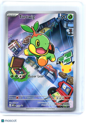 2026 Pokemon—Turtwig #040 Mega Evolution Promo—Black Star Promo Holo