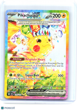 2024 Pokemon—Pikachu ex #238/191 Surging Sparks—Special Illustration Rare Holo