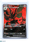 2023 Pokemon—Scizor #205/197 Obsidian Flames—Illustration Rare Holo