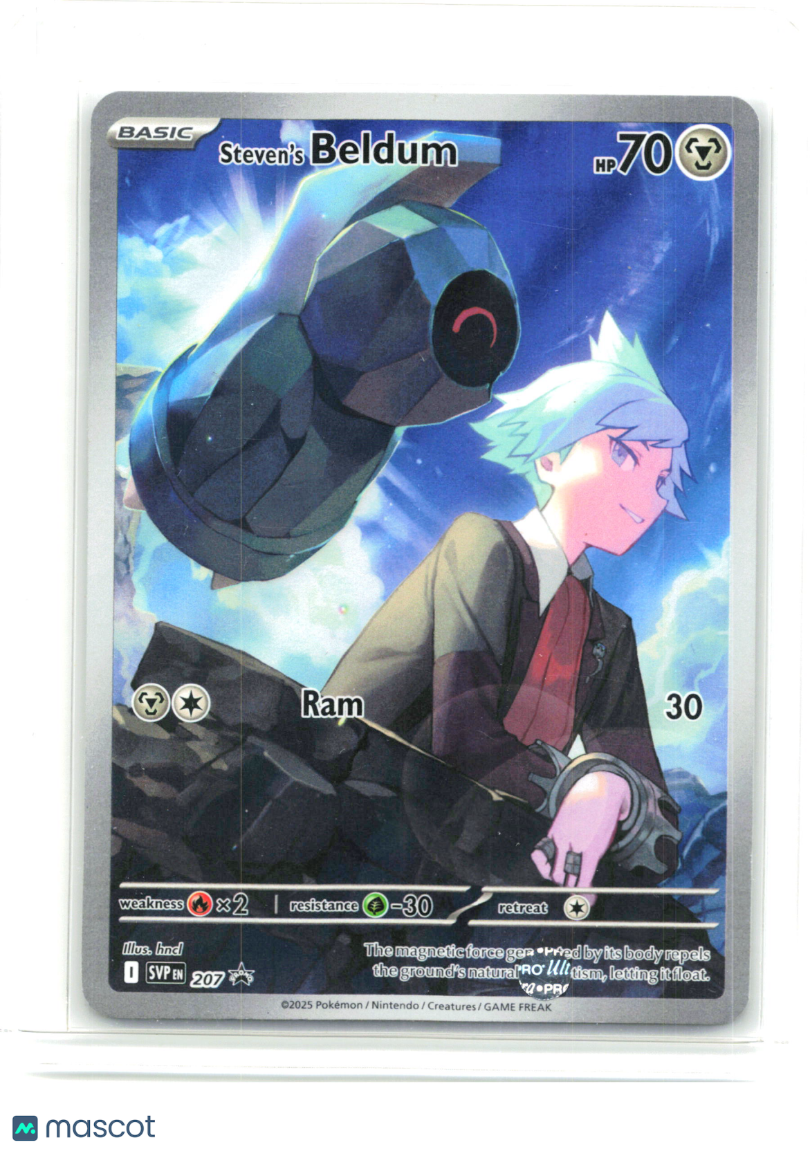 2025 Steven's Beldum #207 Scarlet & Violet Promo Cards—Black Star Promo Holo