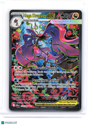 2026 Mega Dragalge ex #118/086 Chaos Rising—Special Illustration Rare Holo