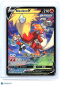 2022 Blaziken V #TG14/TG30 Silver Tempest Trainer Gallery—Ultra Rare Holo