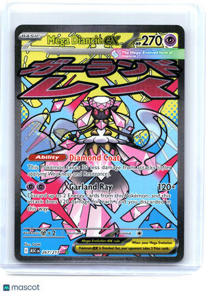 2026 Pokemon—Mega Diancie ex #267/217 Ascended Heroes—Mega Attack Rare Holo