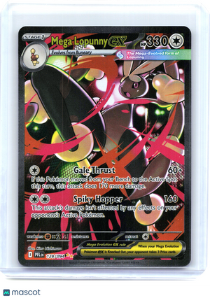 2025 Mega Lopunny ex #128/094 Phantasmal Flames—Special Illustration Rare Holo