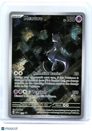 2023 Pokemon—Mewtwo #052 Scarlet & Violet Promo Cards—Black Star Promo Holo