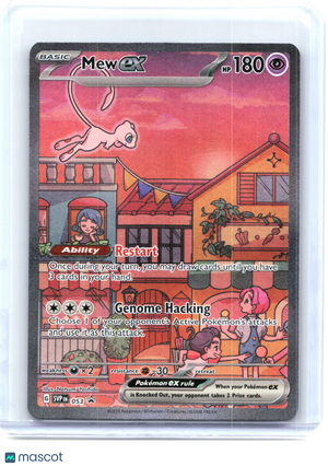 2023 Pokemon—Mew EX #053 Scarlet & Violet Promo Cards—Black Star Promo Holo