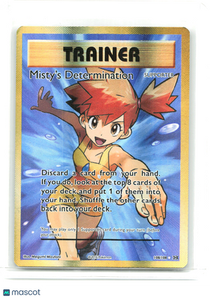 2016 Misty's Determination #108/108 Evolutions—Ultra Rare Holo [Lightly Played]