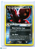 2004 Pokemon—Dark Octillery #8/109 EX Team Rocket Returns—Holo Rare