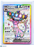 2025 Pokemon—Espeon ex #175 Scarlet & Violet Promo—Black Star Promo Holo
