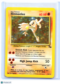 1999 Pokemon—Hitmonlee #7/62 Fossil—Holo Rare [Lightly Played]