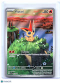 2025 Pokemon—Victini #208 Scarlet & Violet Promo—Black Star Promo Holo [LP]