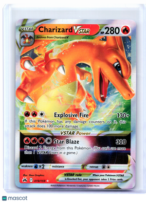 2023 Pokemon—Charizard VSTAR #019/159 Crown Zenith—Ultra Rare [Lightly Played]