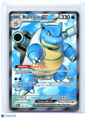 2023 Pokemon—Blastoise ex #184/165 Scarlet & Violet 151—Ultra Rare Holo [LP]