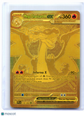 2025 Pokemon—Mega Charizard X ex #130/094 PFL—Mega Hyper Rare Gold [LP]