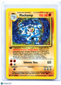 1999 Pokemon—Machamp #8/102 Deck Exclusives—Holo Rare (1st Edition) [HP]