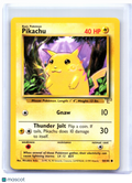 1999 Pokemon—Pikachu (E3 Stamped) #58/102 MCAP—Promo Nonholo [Heavily Played]
