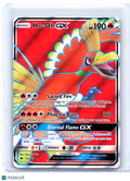 2017 Pokemon—Ho-Oh GX #131/147 Burning Shadows—Ultra Rare Holo [Heavily Played]