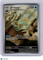 2023 Pokemon—Omanyte #180 Scarlet & Violet 151—Illustration Rare Holo [LP]