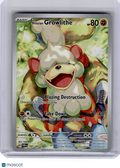 2024 Pokemon—Hisuian Growlithe #181 Twilight Masquerade—IR Holo [Lightly Played]