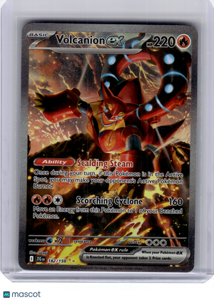 2025 Pokemon—Volcanion ex #182 Journey Together—Special Illustration Rare Holo