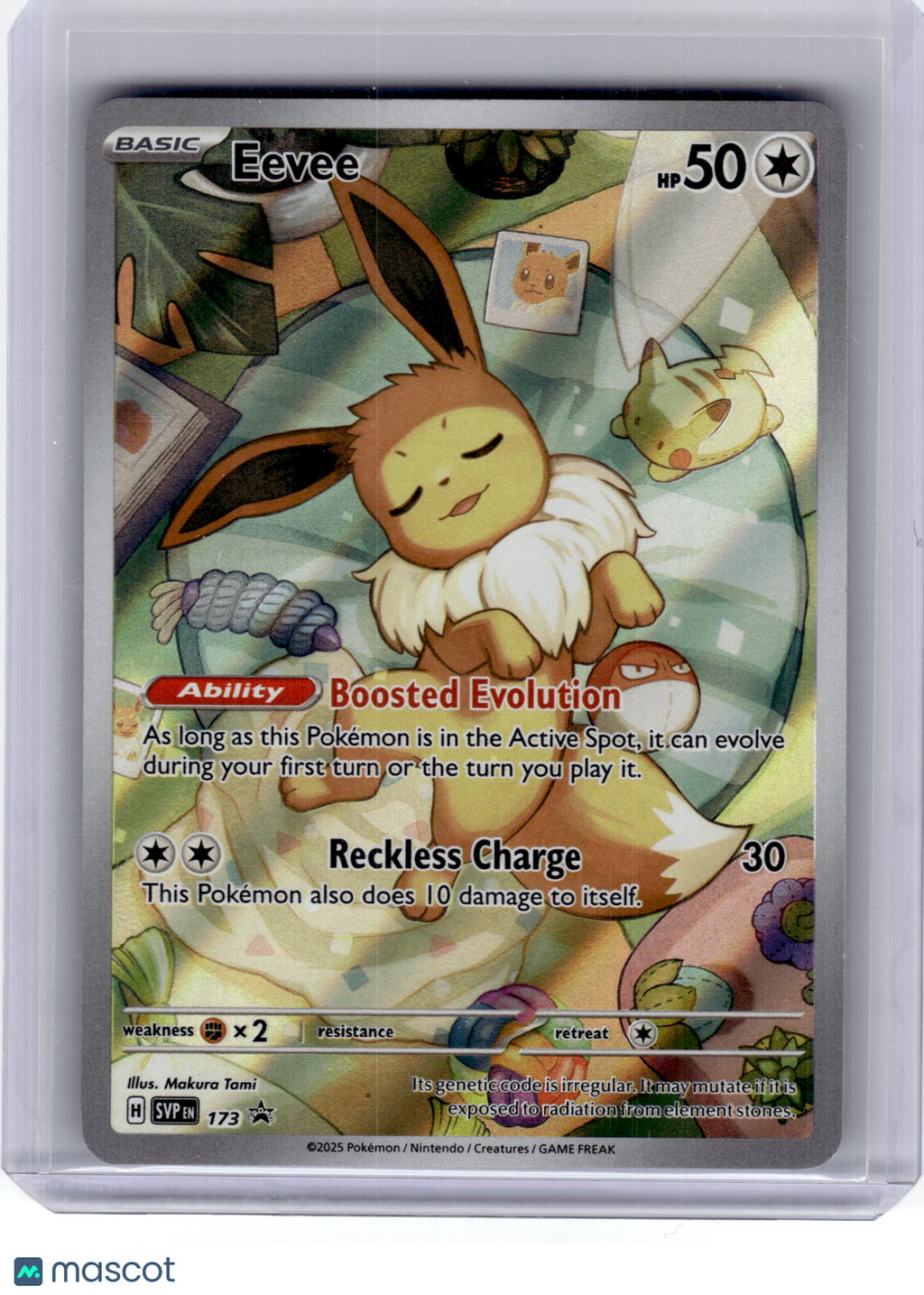 2025 Pokemon—Eevee #173 Scarlet & Violet—Black Star Promo Holo [Lightly Played]