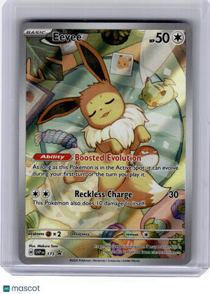 2025 Pokemon—Eevee #173 Scarlet & Violet—Black Star Promo Holo [Lightly Played]